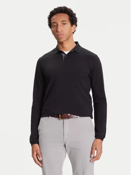 Barbour Pólóing Tartan fekete