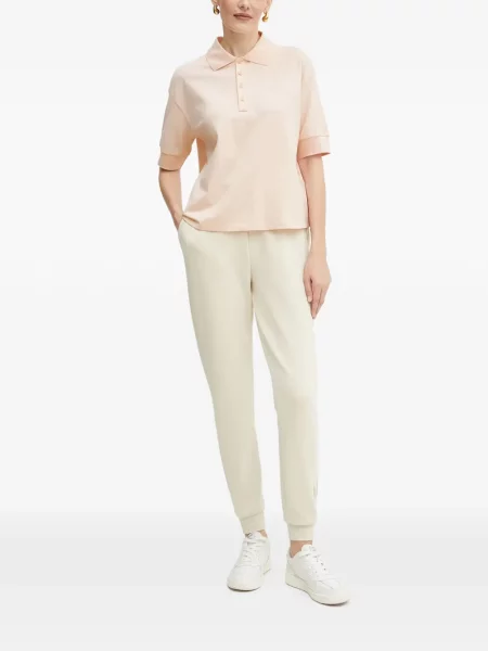 Pólóing Armani Exchange autogrammal rózsaszín