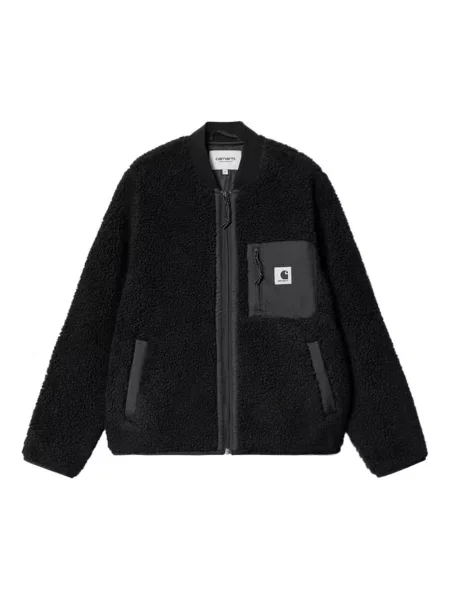 Carhartt Wip Kurtka Z Futerkiem Janet schwarz Carhartt Work In Progress czarna