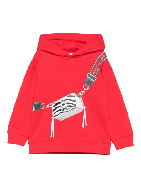 Top dziecięcy Marc Jacobs czerwony