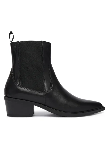 Členková obuv s elastickým prvkom Vagabond Shoemakers Kelsey čierna