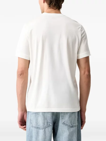Tricou Karl Lagerfeld din jacard alb