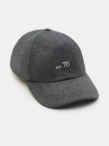 Бейсболка темно-сірий сіра