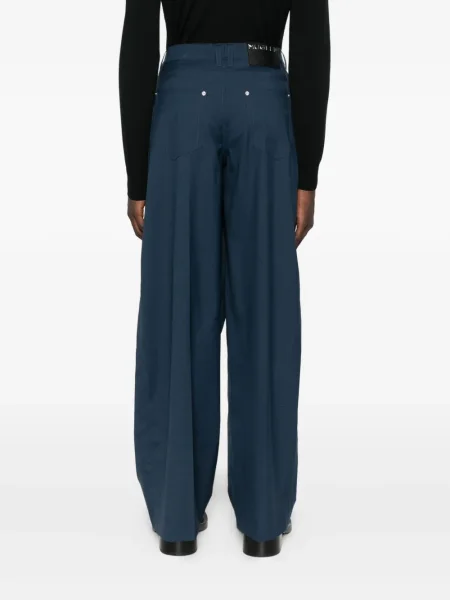 Pantaloni Mugler albastru