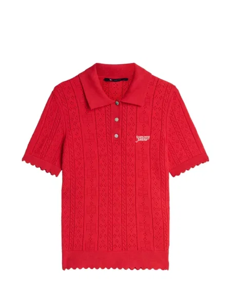 Pulover Tommy Hilfiger tricotate roșu