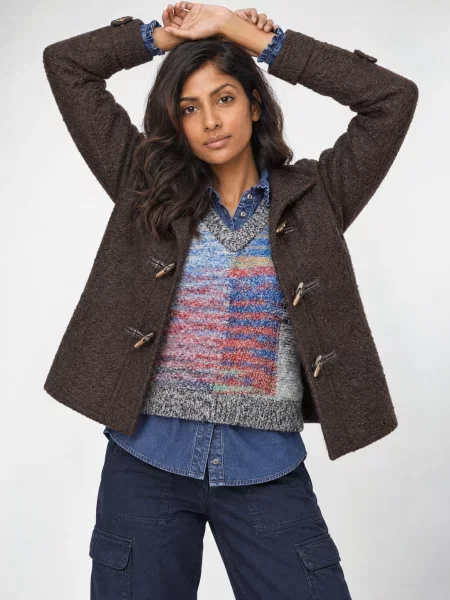 Rövid ruha Vero Moda barna