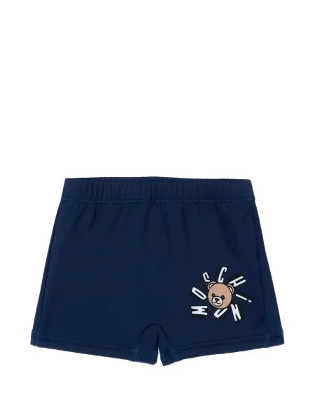 Szorty dziecięce Moschino niebieskie