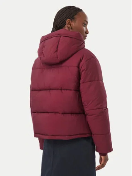 Zimní bunda Tommy Jeans fialová