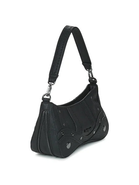 Crossbody táska Desigual fekete