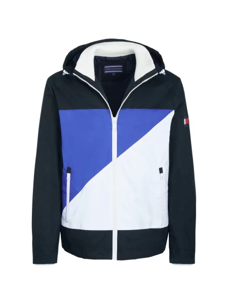 Geacă Tommy Hilfiger albastru