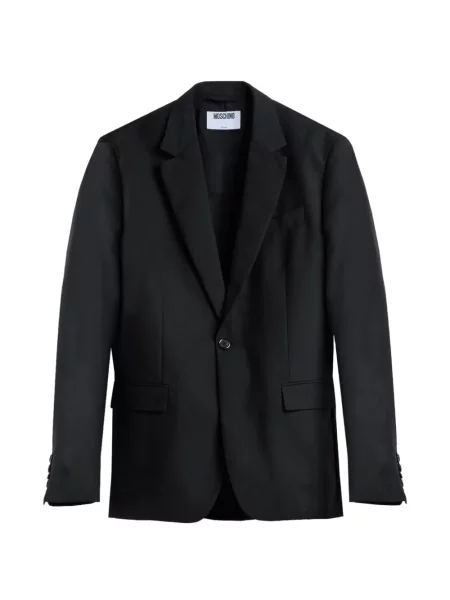 Sacou Moschino de lână negru