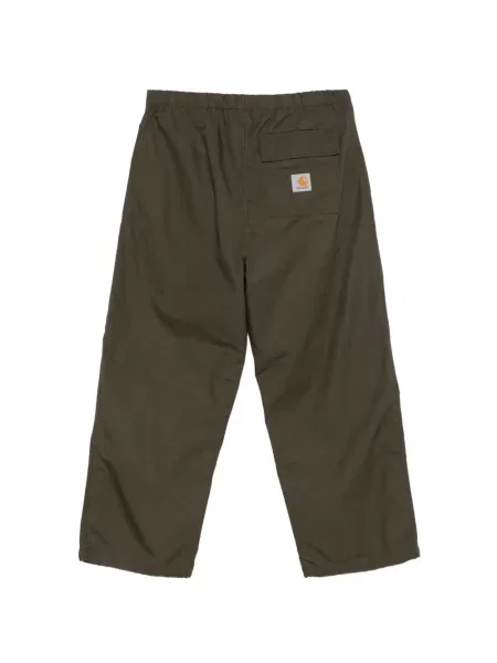 Nadrág Carhartt Wip autogrammal zöld