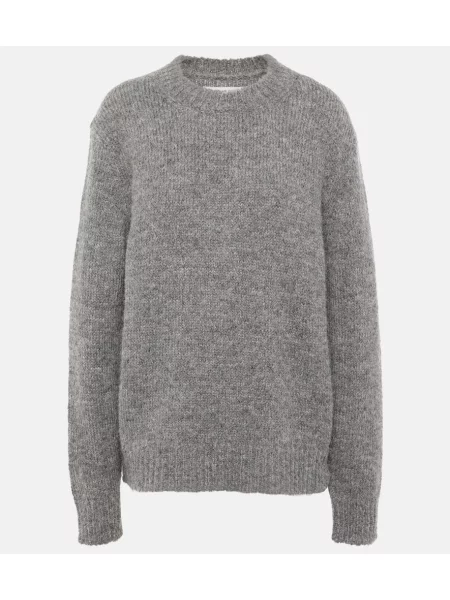 Pulover Jil Sander de lână gri