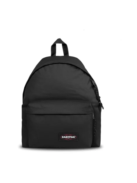 Plecak Eastpak w paski z paskiem w miejskim stylu czarny