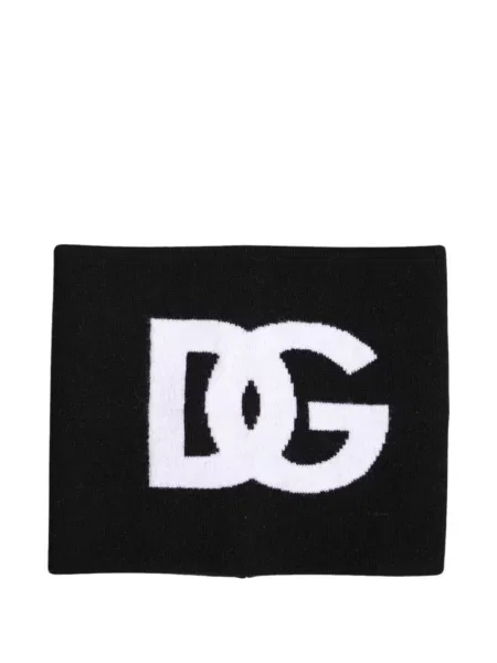 Fular Dolce & Gabbana cu autograf negru
