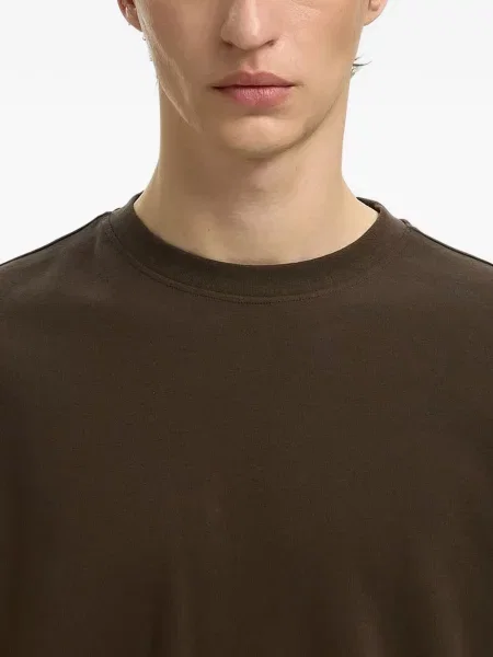 Scurt tricou Selected maro