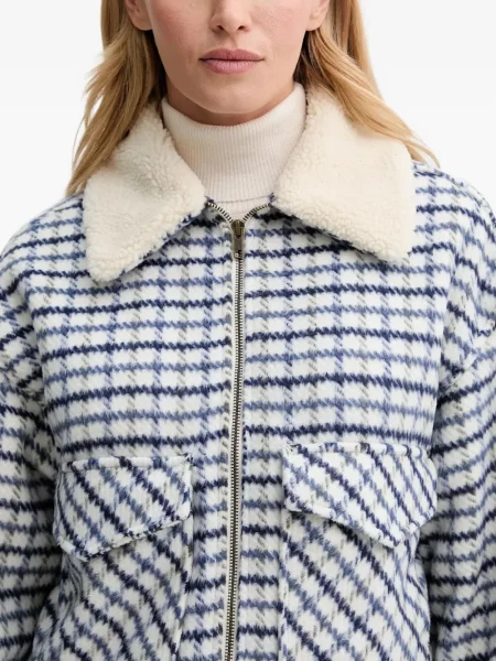 Geacă de blugi Levi's® în carouri albastru