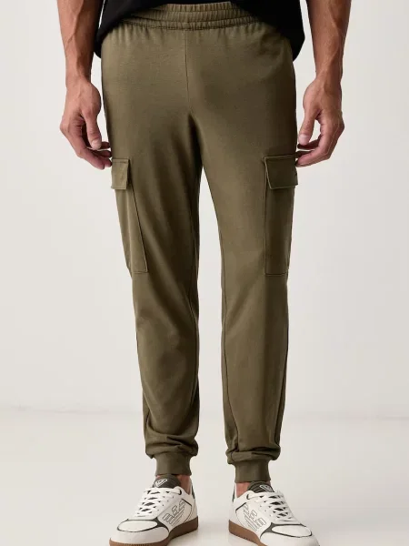 Emporio Armani pantaloni de trening pentru bărbați din verde