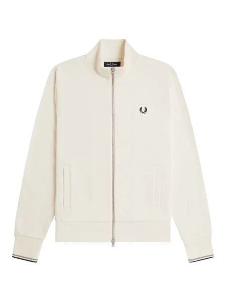 Hanorac cu fermoar Fred Perry bej