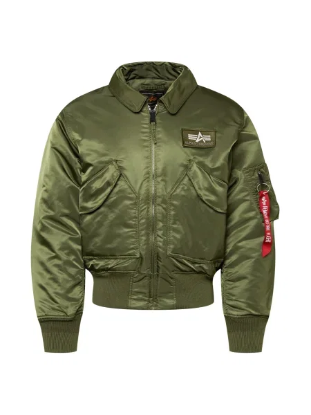 ALPHA INDUSTRIES Geacă de primăvară-toamnă CWU oliv
