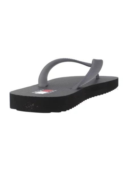 Pantofi Tommy Jeans cu autograf negru