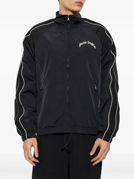 Geacă Palm Angels cu imagine negru