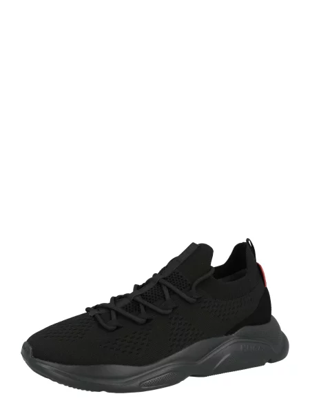 HUGO Sneakers Leon negru