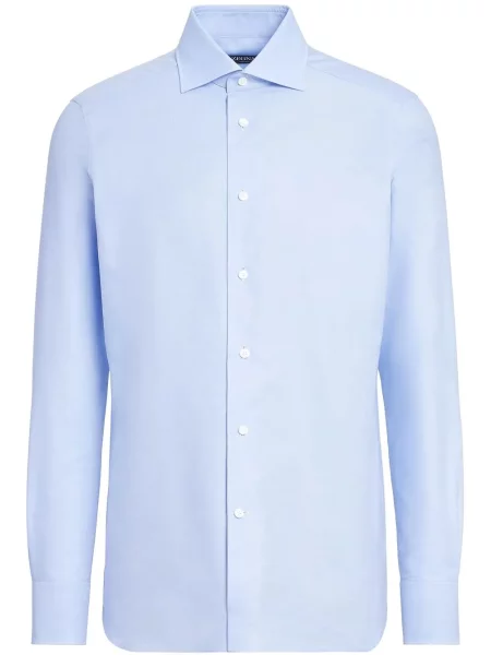 Cămașă Zegna lungă albastru