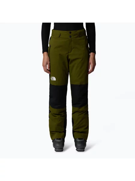 Pantaloni de schi pentru femei The North Face Lenado forest olive/black negru