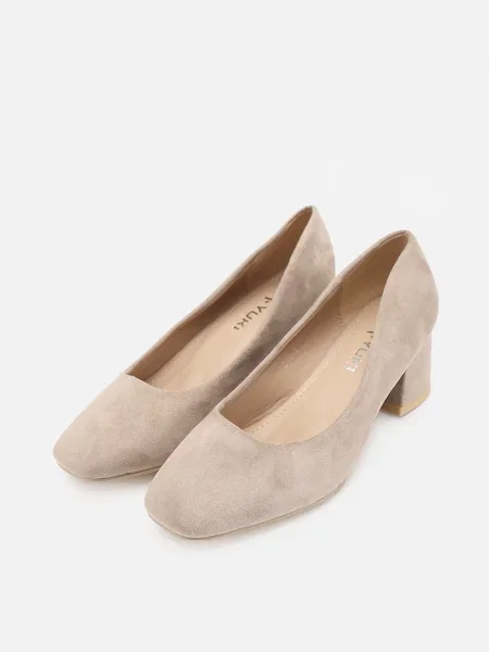 Туфлі YUKI екошкіра бежевий