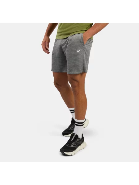 Reebok Szorty Id Train Knit male Grey 5 Size: S szare