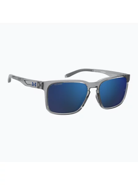 Sluneční brýle Under Armour Assist 2 grey blue/grey blue multilayer polarized šedé