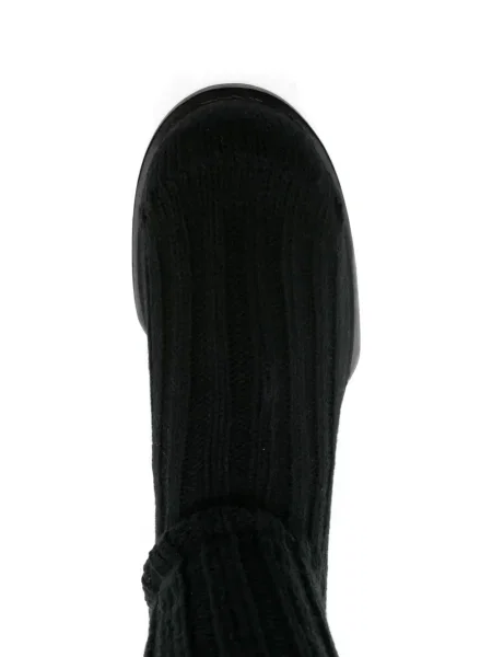Botine Egonlab tricotate negru