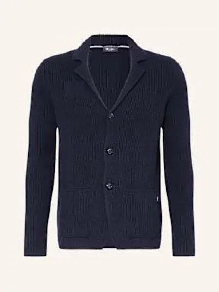 Maerz Muenchen Pletený Kardigan tmavě modrá