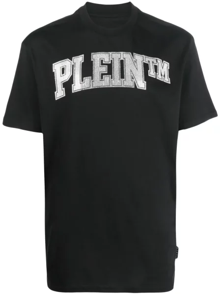 Tricou Philipp Plein cu imagine negru