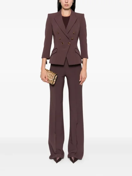 Pantaloni Elisabetta Franchi maro