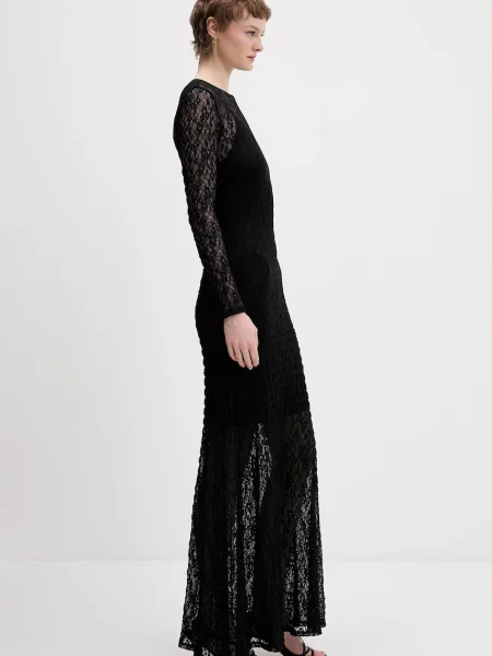 HUGO rochie Nulietta negru