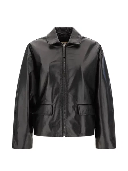 Geanta de piele Marni negru