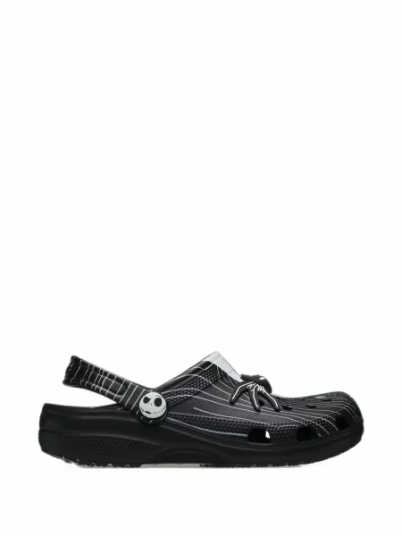 Papuci tip mules Crocs clasici negru