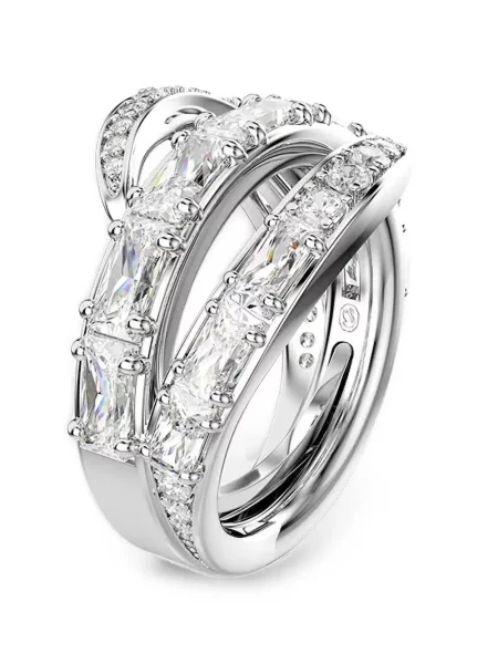 Inel Swarovski plic