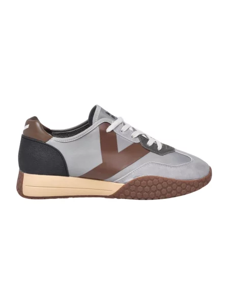 Sneakersy Kehnoo skórzane szare