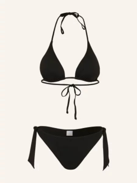 Max Mara Beachwear Trojúhelníkové Bikiny Baby černá