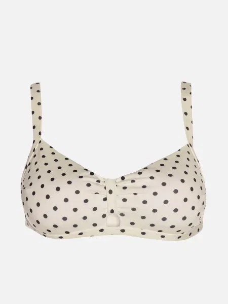 Top Trendyol w grochy biały