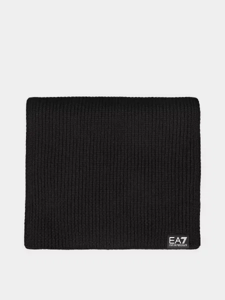 Шарф Унісекс Акрил/вовна чорний