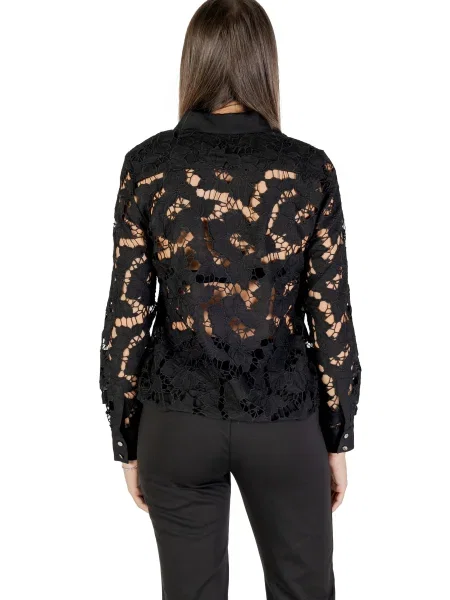 Morgan koszula regular z kołnierzykiem klasycznym COCONU czarny