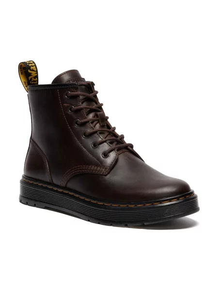 Високі шкіряні черевики Dr. Martens Brookline Chukka коричневий