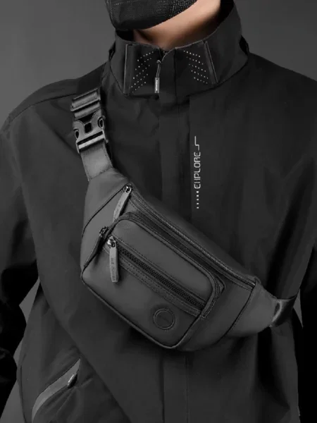 RoyalBag Поясна сумка Текстиль чорний