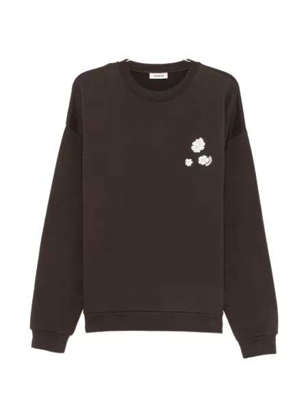 Hanorac Sandro cu model floral maro