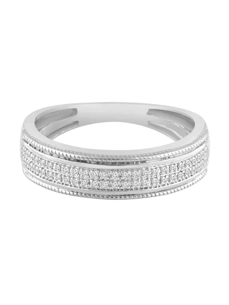 Diamant Exquis Prsteň strieborná