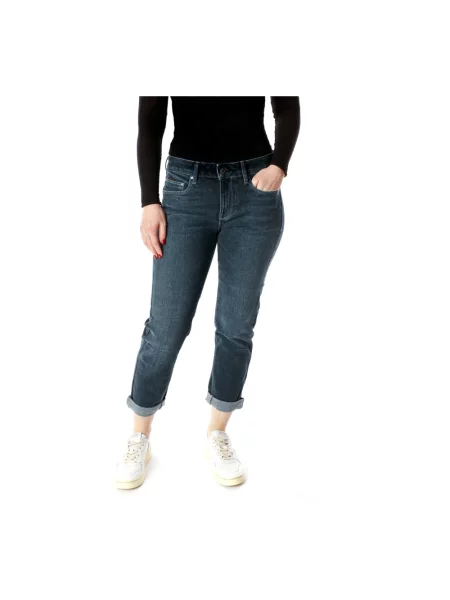 Jeansy boyfriendy G-star niebieskie